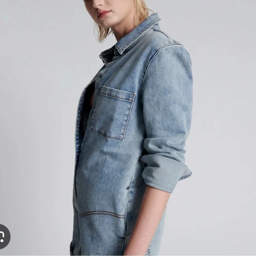 NWT One Teaspoon x Anthropologie Prophecy Denim Jumpsuit Romper Medium
